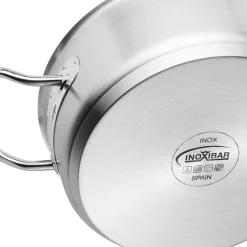 Inoxibar Professional Line Soeppan met Deksel, 16cm