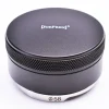 JoeFrex Palm Koffieverdeler met tamper, 58mm rvs zwart