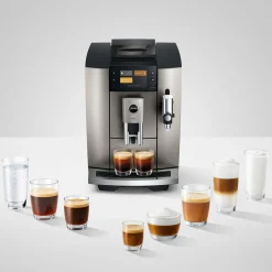 JURA E8 Midnight Silver (ED)