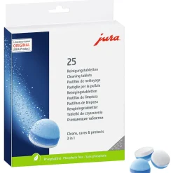 Jura reinigingstabletten Blister, 25 stuks