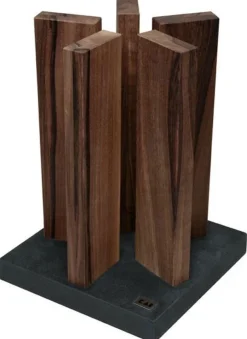 Kai Stonehenge Magnetiic Messenblok STH-4, walnoot/graniet