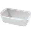 Küchenprofi Burgund Gratineerschaal, 24x15cm wit