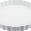 Küchenprofi Burgund Quichevorm, 28cm wit