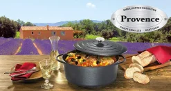 Küchenprofi Provence Braadpan Rond, 26cm zwart