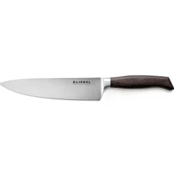 Kliegel Koksmes, 23cm gerookt eikenhout