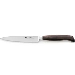 Kliegel Officemes, 12cm gerookt eikenhout