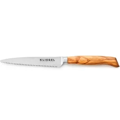 Kliegel Tomatenmes, 12cm olijfhout