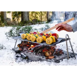 Kockums Jernverk Grillplaat, 63x27cm carbonstaal