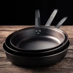 Kockums Jernverk Koekenpan, 24cm carbonstaal