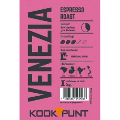 Kookpunt Venezia Koffiebonen, 6kg