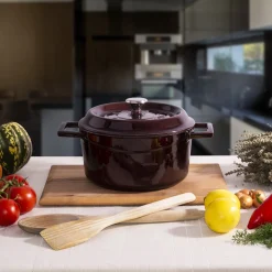 LAVA Premium Braadpan, 24cm aubergine