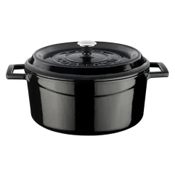 LAVA Premium Braadpan, 24cm zwart