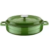 LAVA Premium Braadpan Laag, 28cm groen