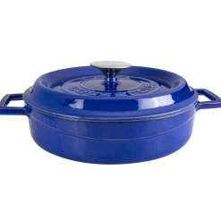LAVA Premium Braadpan Laag, 28cm blauw