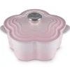 Le Creuset Braadpan Bloem, 20cm shell pink