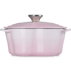 Le Creuset Braadpan Bloem, 20cm shell pink