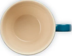 Le Creuset Cappuccinomok Groot, 0,4L deap teal