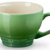 Le Creuset Cappuccinomok Groot, 0,4L bamboo green