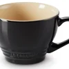 Le Creuset Cappuccinomok Groot, 0,4L zwart