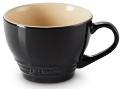 Le Creuset Cappuccinomok Groot, 0,4L zwart