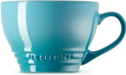 Le Creuset Cappuccinomok Groot, 0,4L caribbean blue