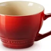Le Creuset Cappuccinomok Groot, 0,4 L kersenrood