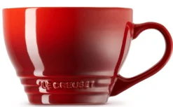 Le Creuset Cappuccinomok Groot, 0,4 L kersenrood
