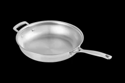 Le Creuset Classic 3-Ply RVS Koekenpan, 30cm