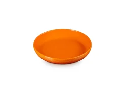 Le Creuset Coupe Diep Bord, 22cm oranjerood