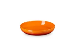 Le Creuset Coupe Diep Bord, 22cm oranjerood