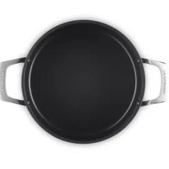 Le Creuset Essential Non-Stick Ceramic Kookpan met Glasdeksel, 24cm