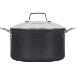 Le Creuset Essential Non-Stick Ceramic Kookpan met Glasdeksel, 20cm