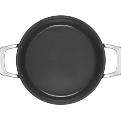 Le Creuset Essential Non-Stick Ceramic Kookpan met Glasdeksel, 20cm