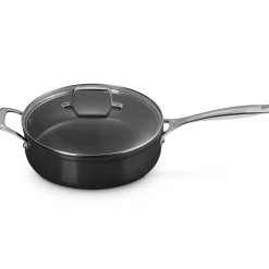 Le Creuset Essential Non-Stick Ceramic Hapjespan met Glasdeksel, 26cm