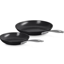 Le Creuset Essential Non-Stick Ceramic Koekenpannenset, 24+28cm