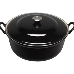 Le Creuset Faitout Braadpan, 28cm ebbenzwart