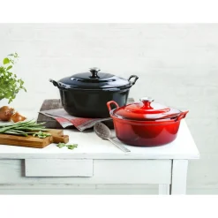 Le Creuset Faitout Braadpan, 28cm ebbenzwart