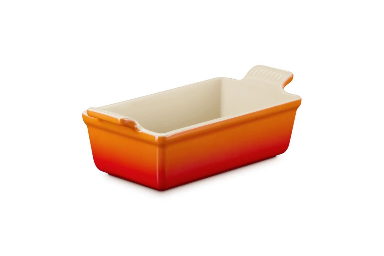 Le Creuset Heritage Bakvorm Aardewerk, 23x14,5cm oranjerood