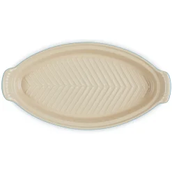 Le Creuset Heritage Ovenschaal met Deksel Vis, 1,6L azure