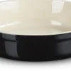 Le Creuset Heritage Ovenschaal Rond, 24cm ebbenzwart