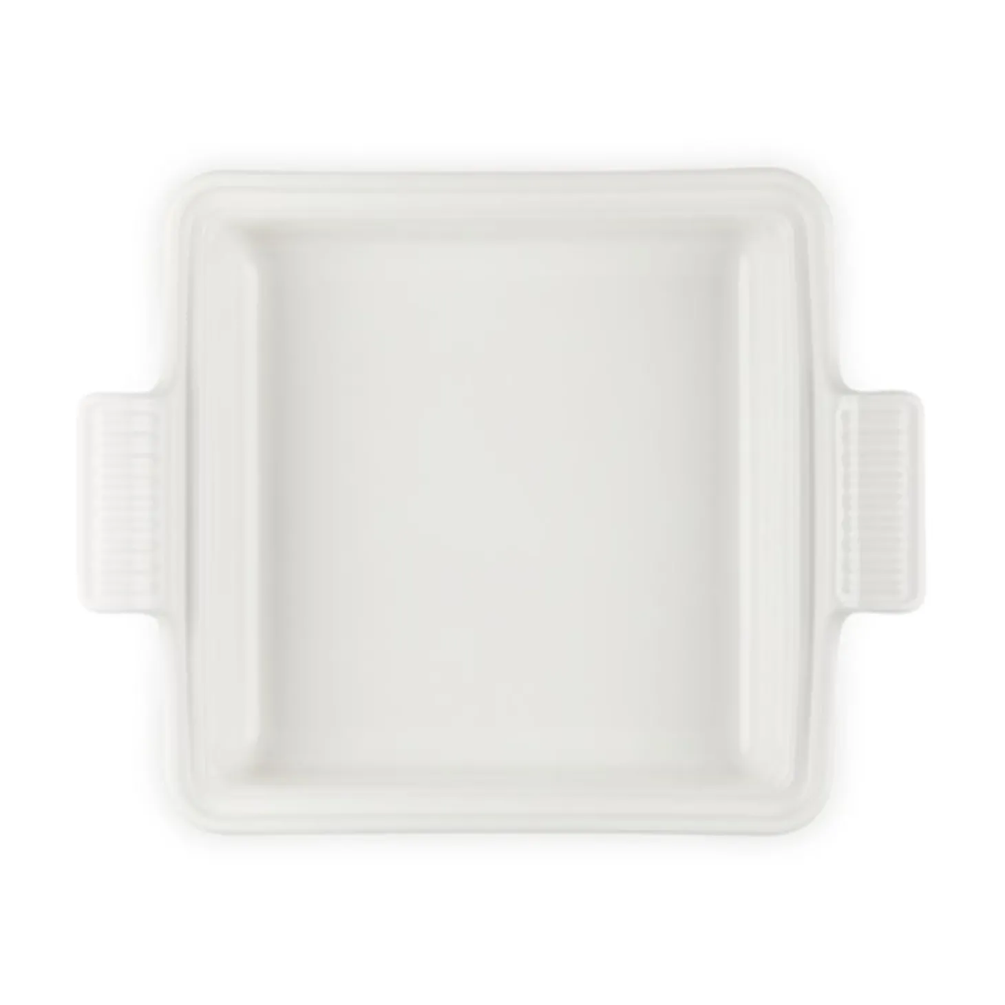 Le Creuset Heritage Ovenschaal met Deksel Vierkant, 23cm meringue