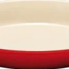 Le Creuset Heritage Ovenschaal Ovaal, 28cm kersenrood