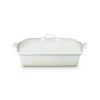 Le Creuset Heritage Ovenschaal met Deksel Rechthoekig, 33cm meringue