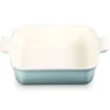 Le Creuset Heritage Ovenschaal Vierkant, 23x23cm sea salt