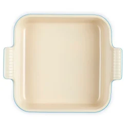 Le Creuset Heritage Ovenschaal Vierkant, 23x23cm azure