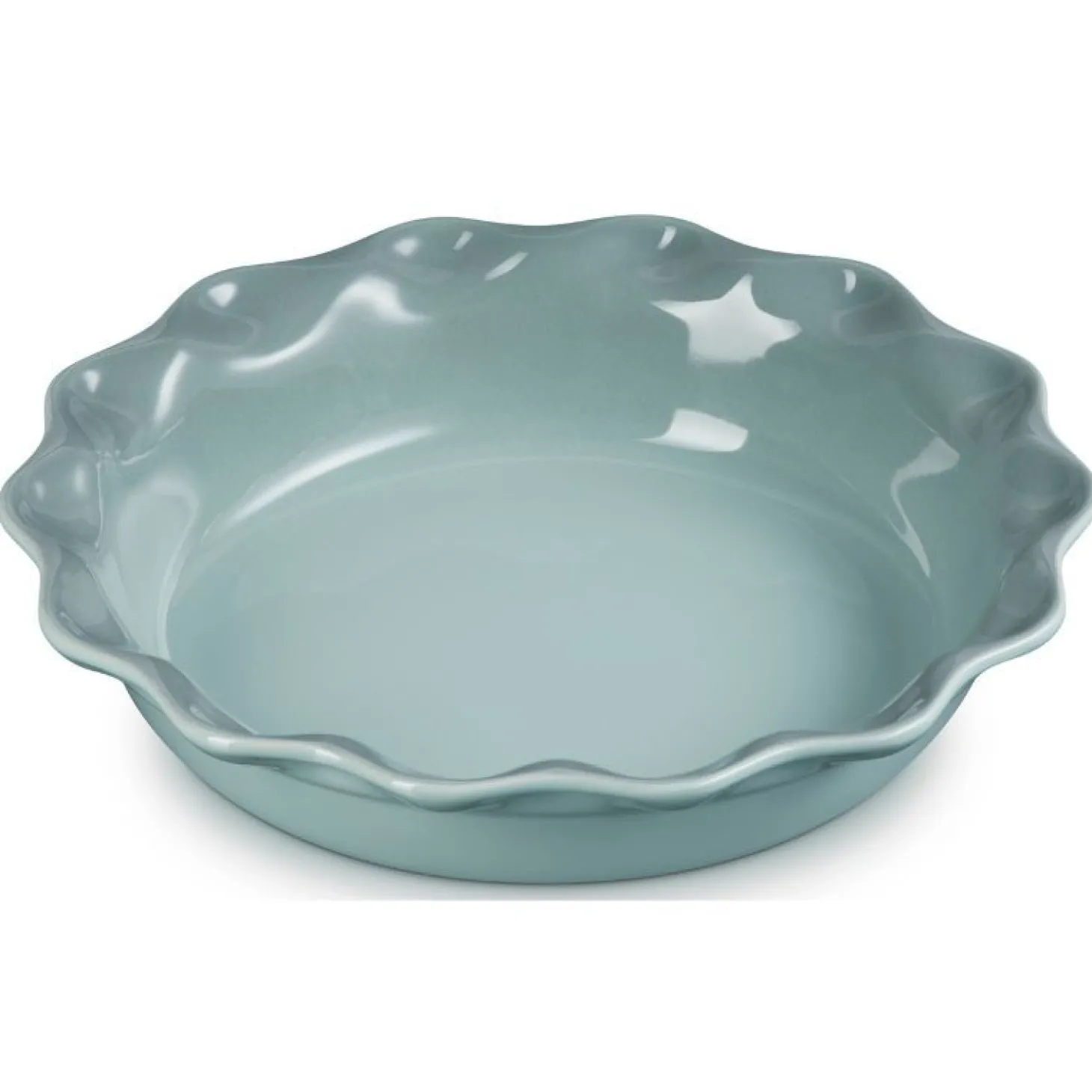 Le Creuset Heritage Taartvorm Diep, 23cm sea salt