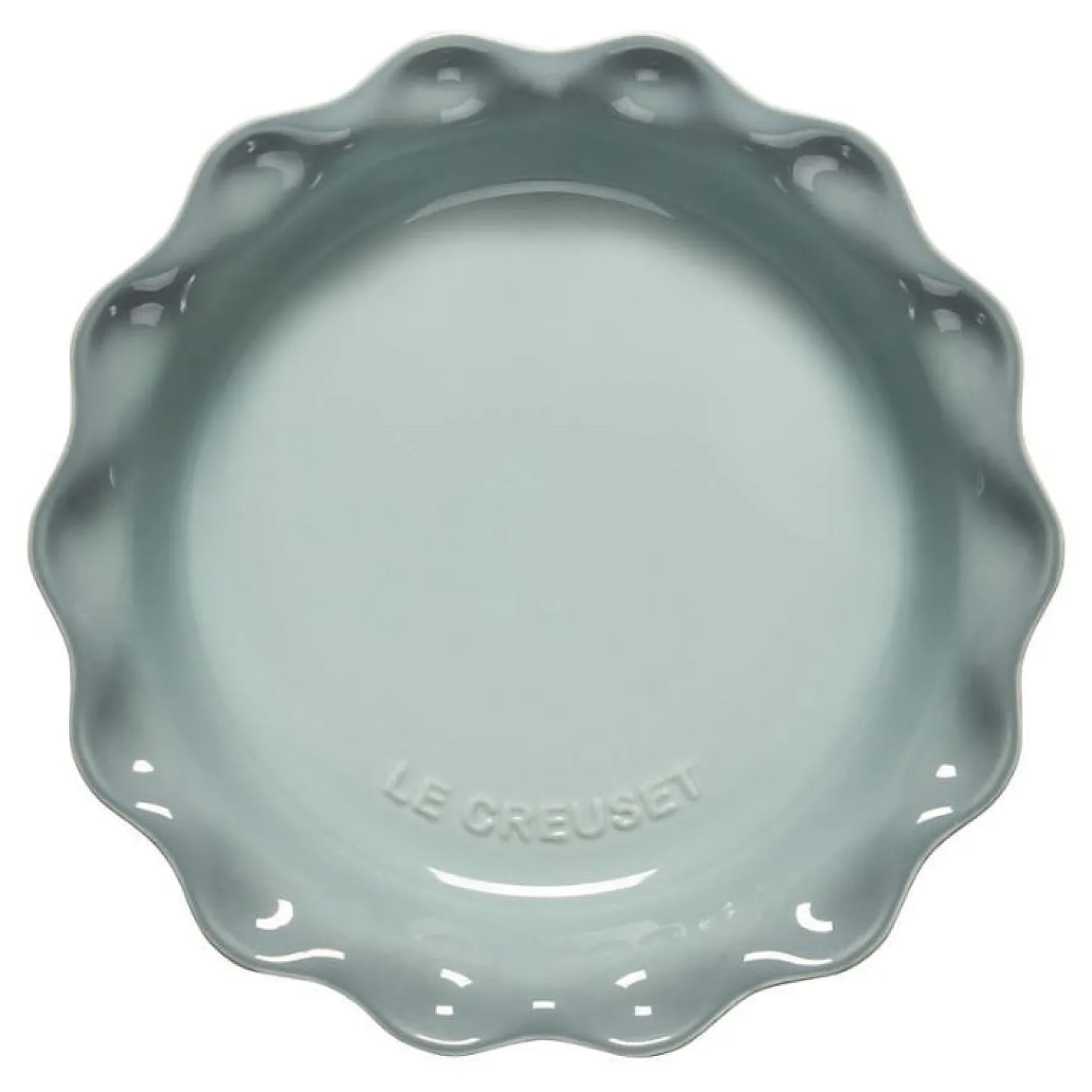 Le Creuset Heritage Taartvorm Diep, 23cm sea salt