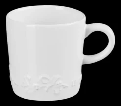 Le Creuset Holly Collection Mok, 0,35L white