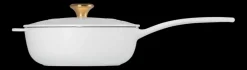 Le Creuset Holly Collection Steelpan met Deksel, 21cm katoen