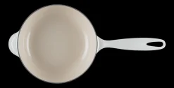Le Creuset Holly Collection Steelpan met Deksel, 21cm katoen